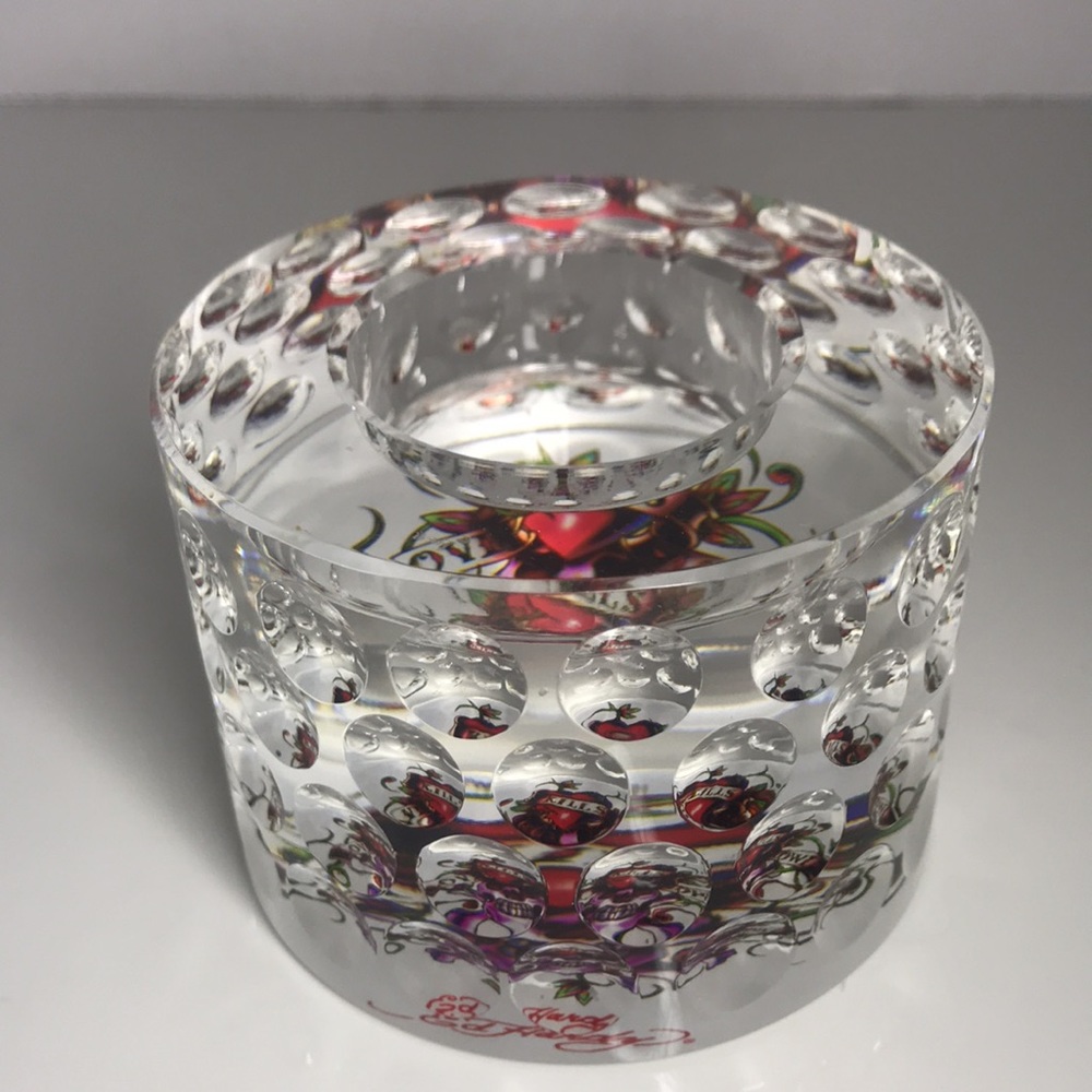 Ed Hardy “Love Kills Slowly” Crystal Votive